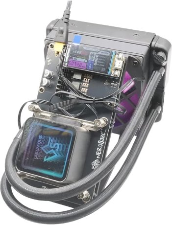NerdMiner NerdQaxe++ Hydro Rev 6.1