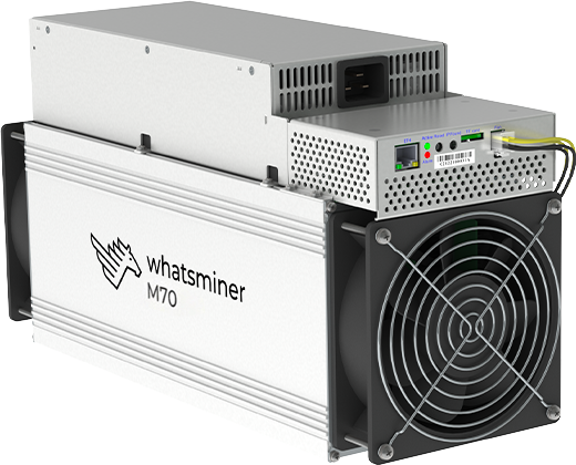 MicroBT WhatsMiner M70S+ ASIC mining cihazı